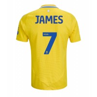 Leeds United Daniel James #7 Bortatröja 2024-25 Korta ärmar